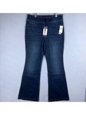 Sofia Jeans By Sofia Vergara Melisa Super High-Rise Flare Jeans Size 18 Pull On